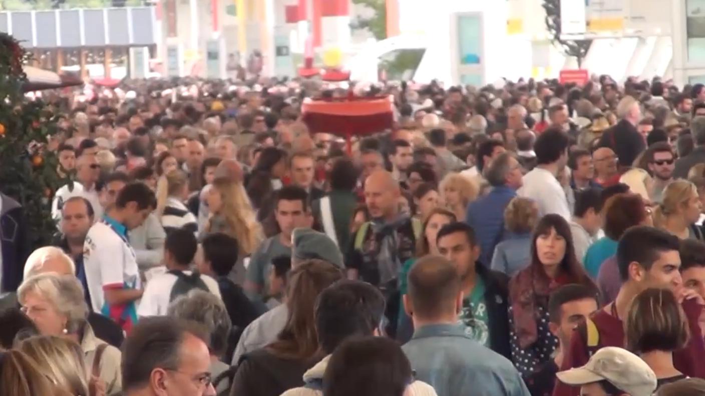 Expo, tanta gente e tanti rifiuti
