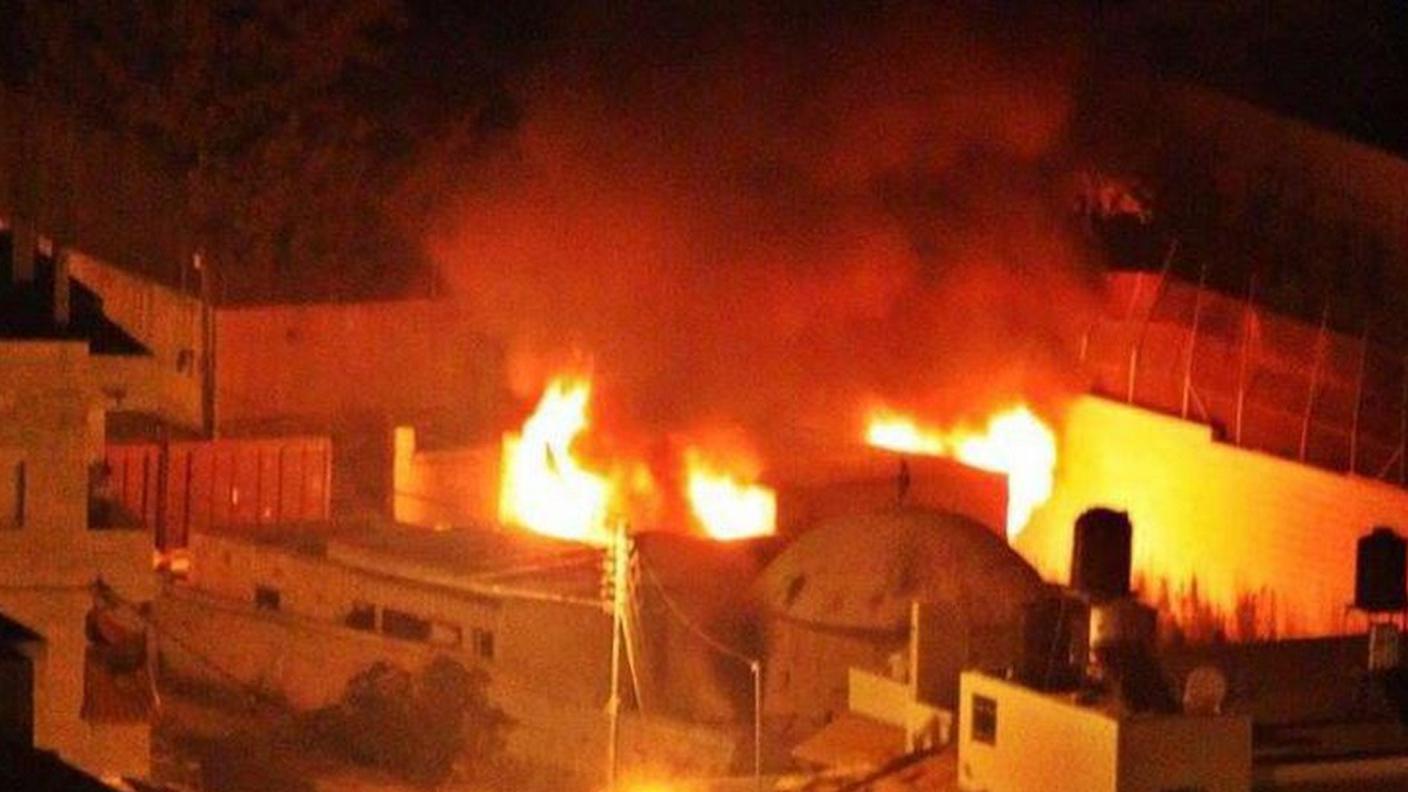 L'incendio