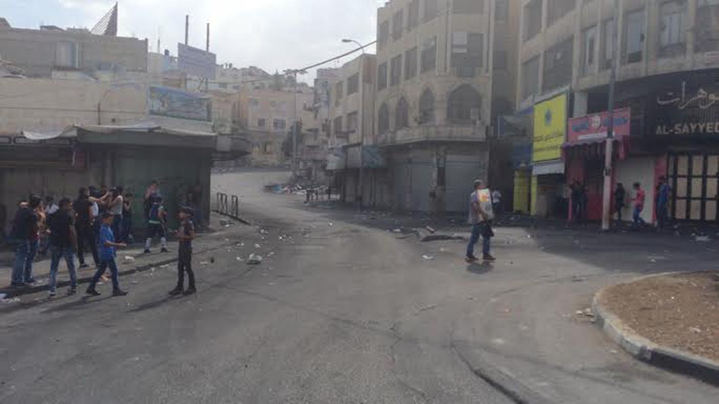 La zona H1 controllata dai palestinesi