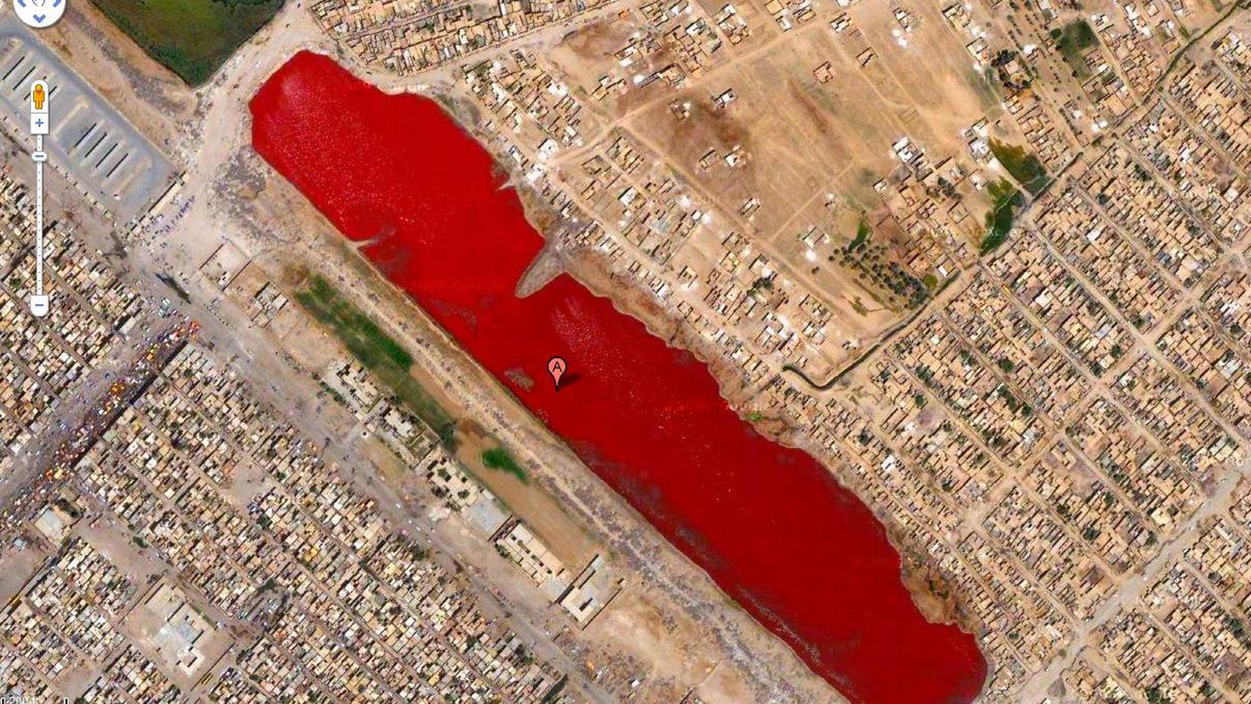 6° classificato — Il lago di sangue, Baghdad (Iraq)