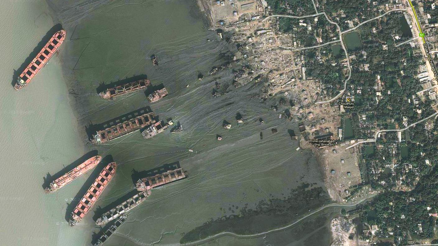 2° classificato — Il porto di Chittagong (Bangladesh)