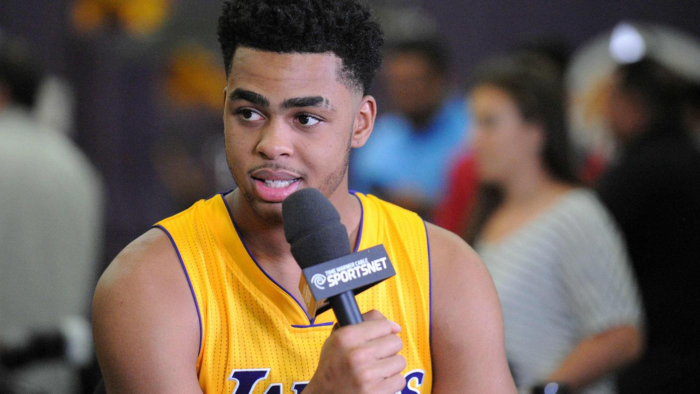 D'Angelo Russell si allena per tenere il passo di Kendall