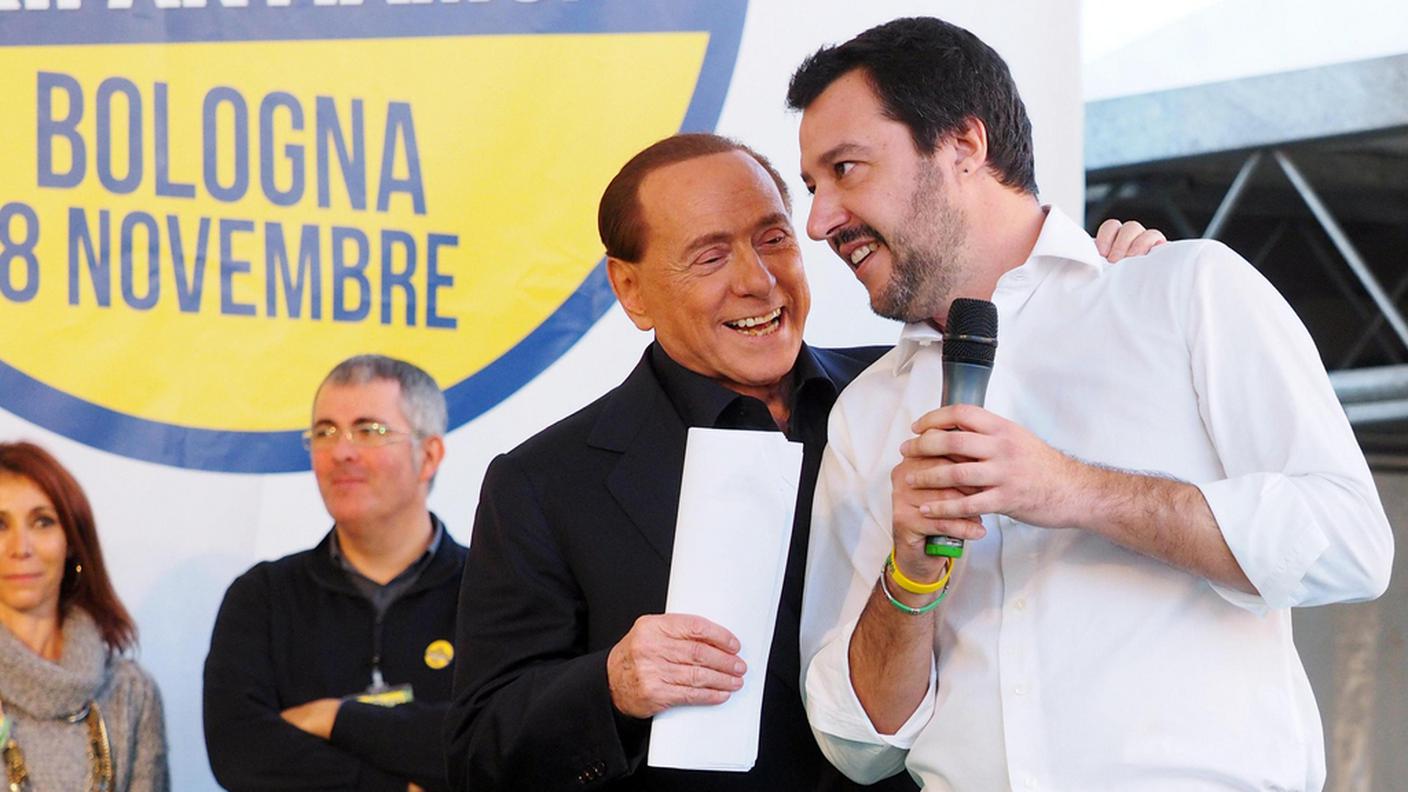 Con Silvio Berlusconi