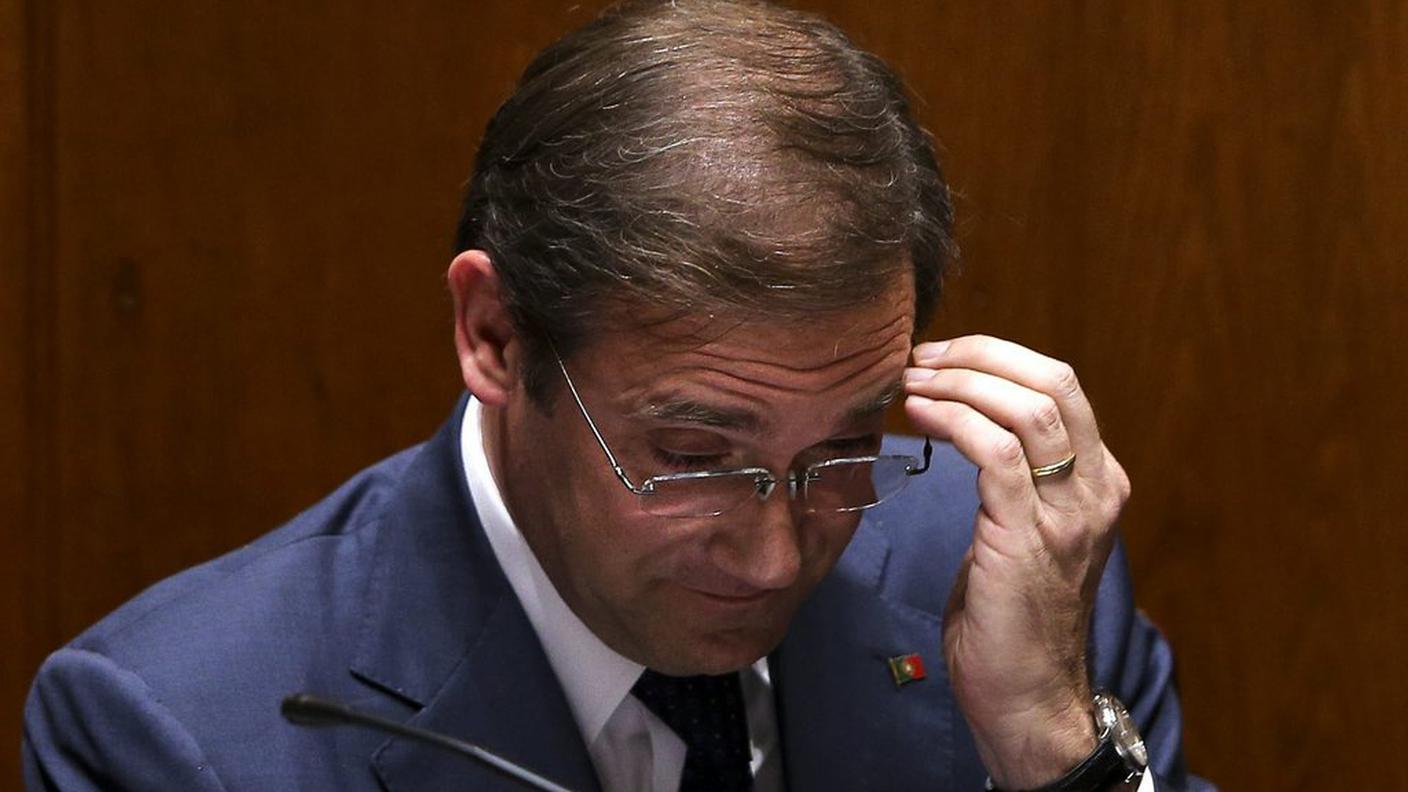 Il primo ministro portoghese Pedro Passos Coelho