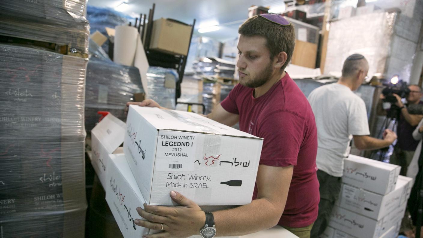 Il vino prodotto nelle colonie finora aveva l'etichetta "made in Israel"