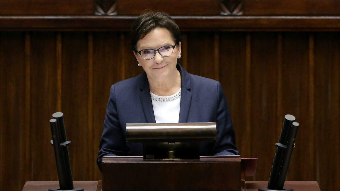 La neo premier polacca Ewa Kopacz