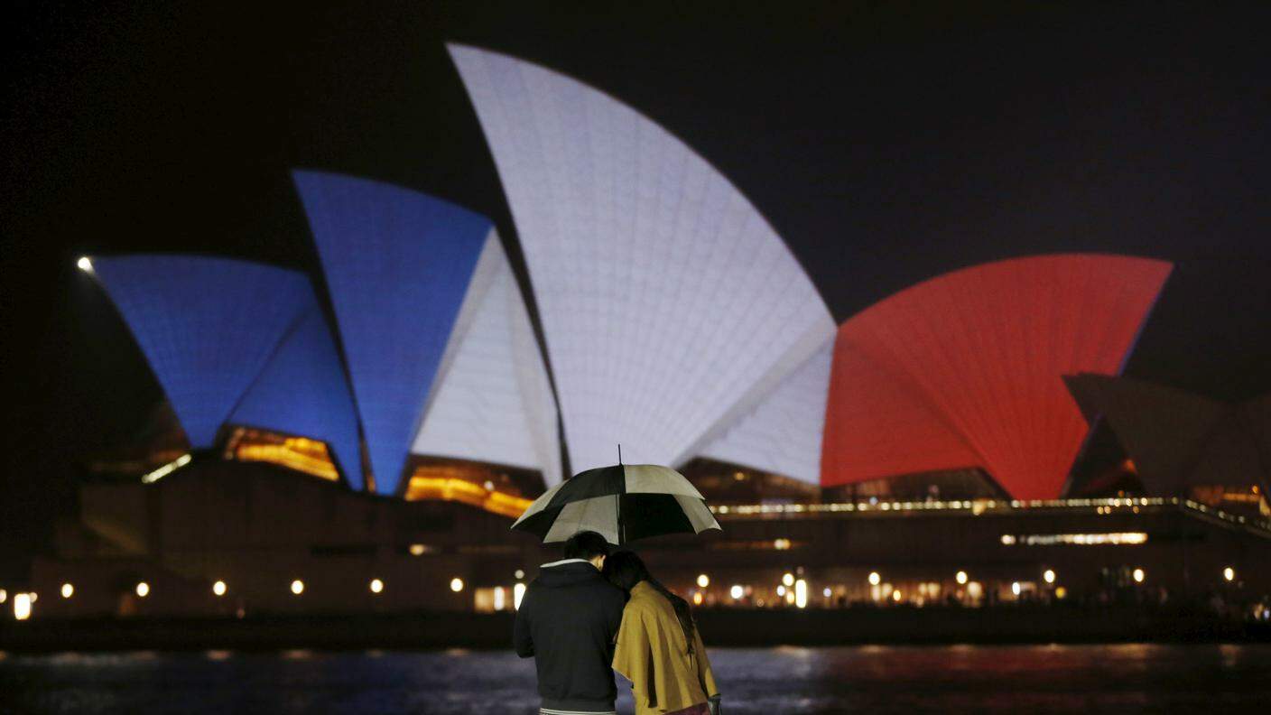 Opera di Sydney - L'omaggio alla Francia 