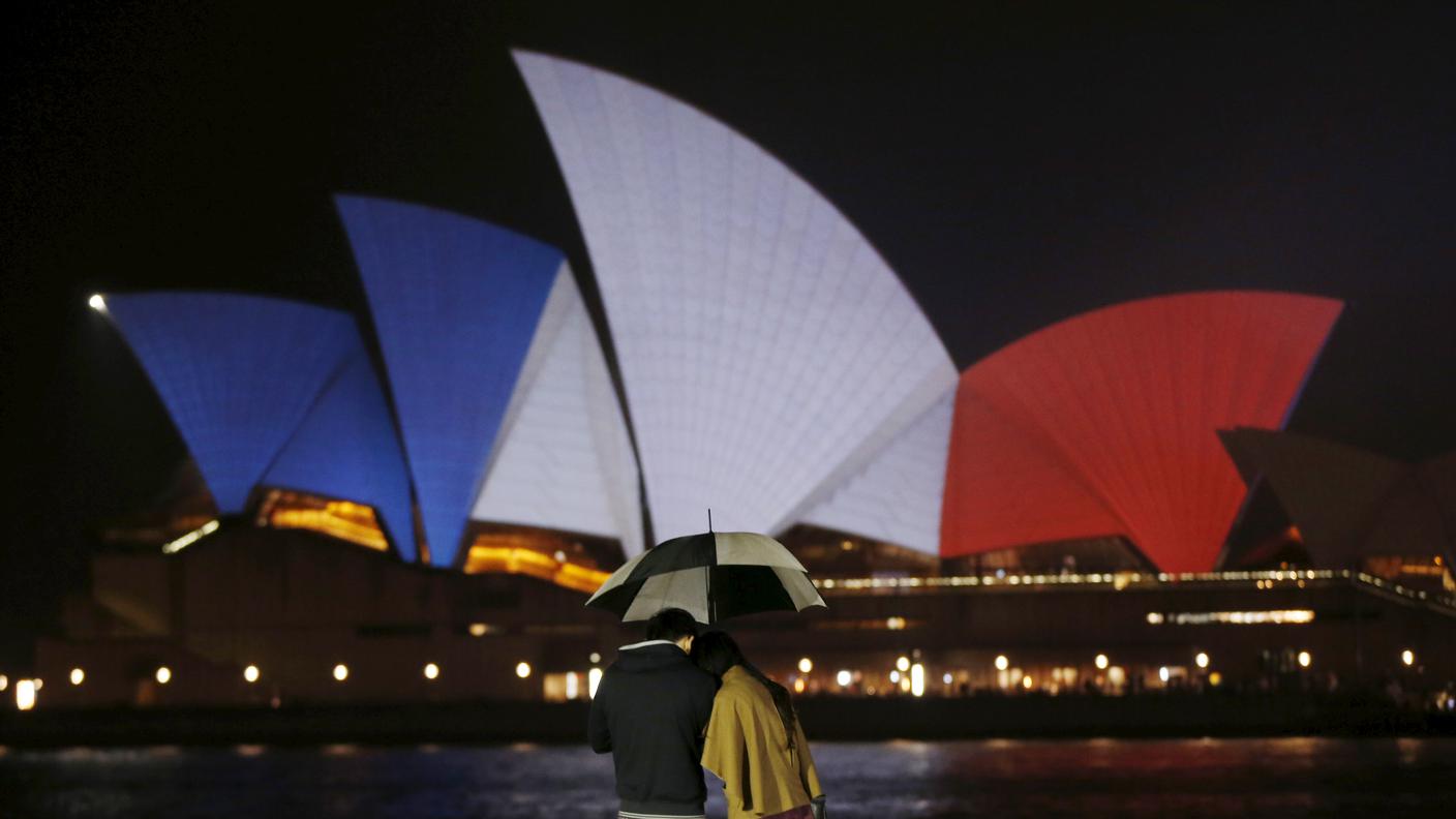 Opera di Sydney - L'omaggio alla Francia 