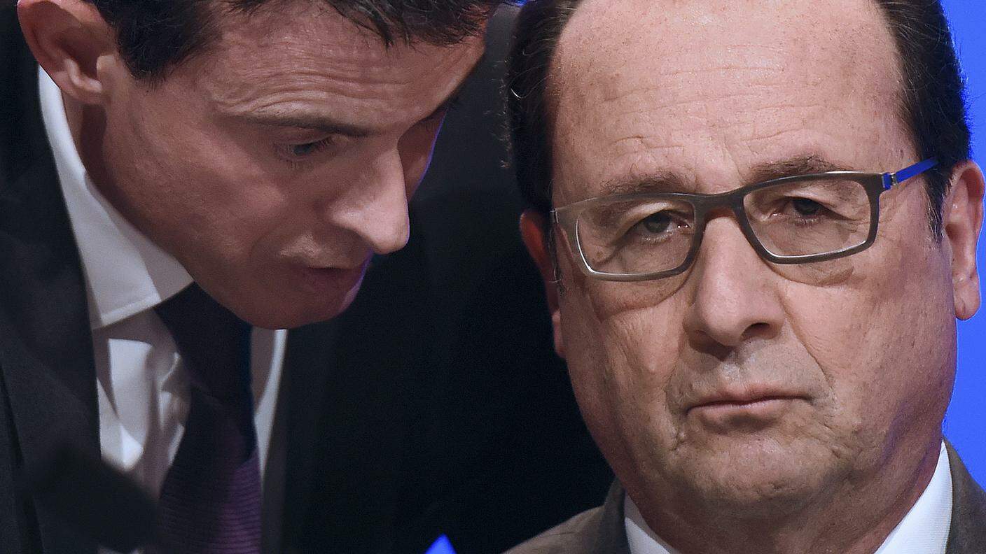 Valls e Hollande e il peso della storia