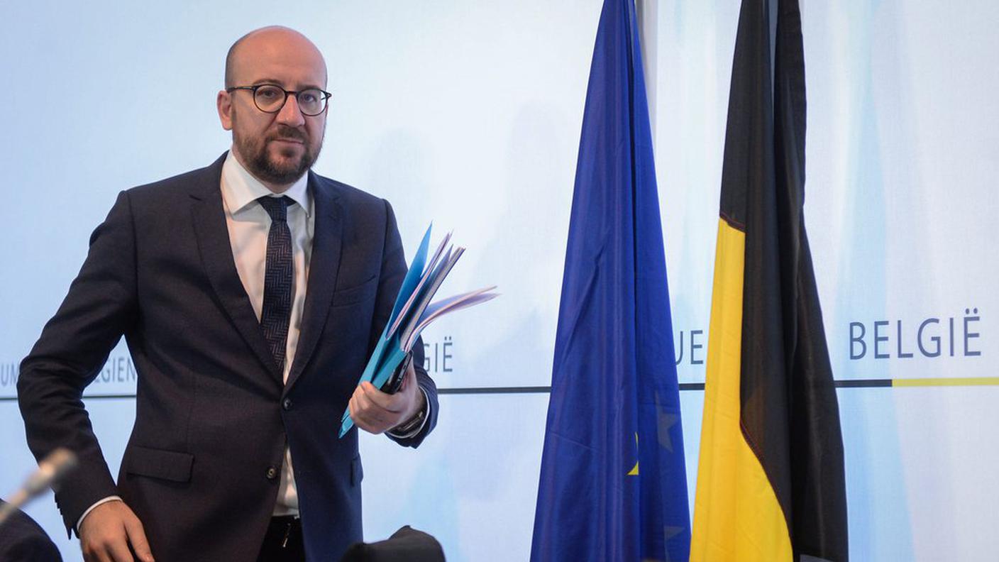 Il premier belga Charles Michel ha parlato in mattinata