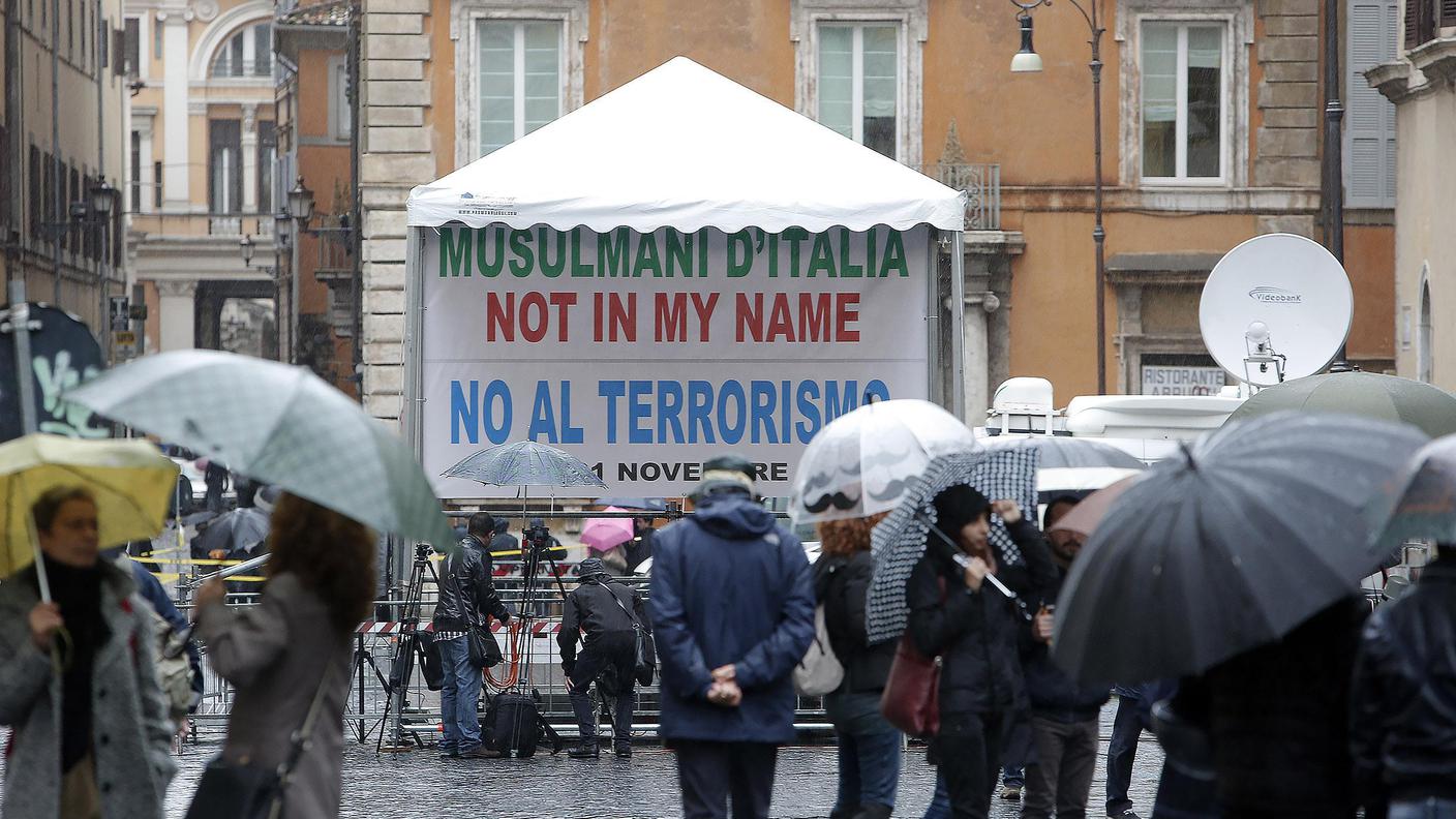 La manifestazione a Roma