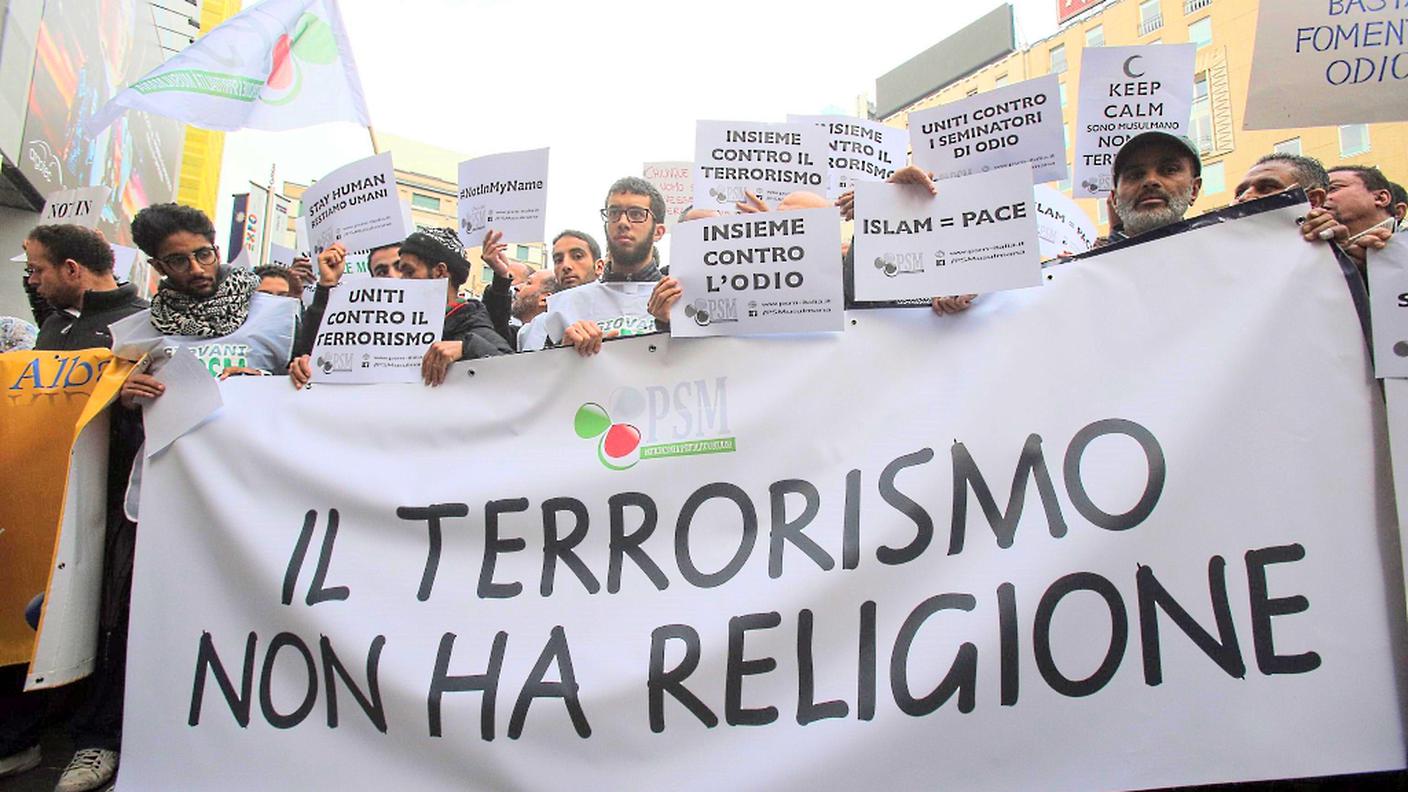 La manifestazione a Milano