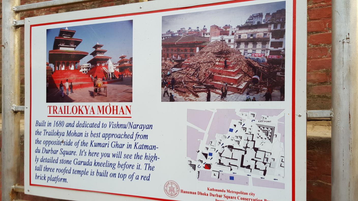 Cosa c'era e cosa c'è a Durbar square 2