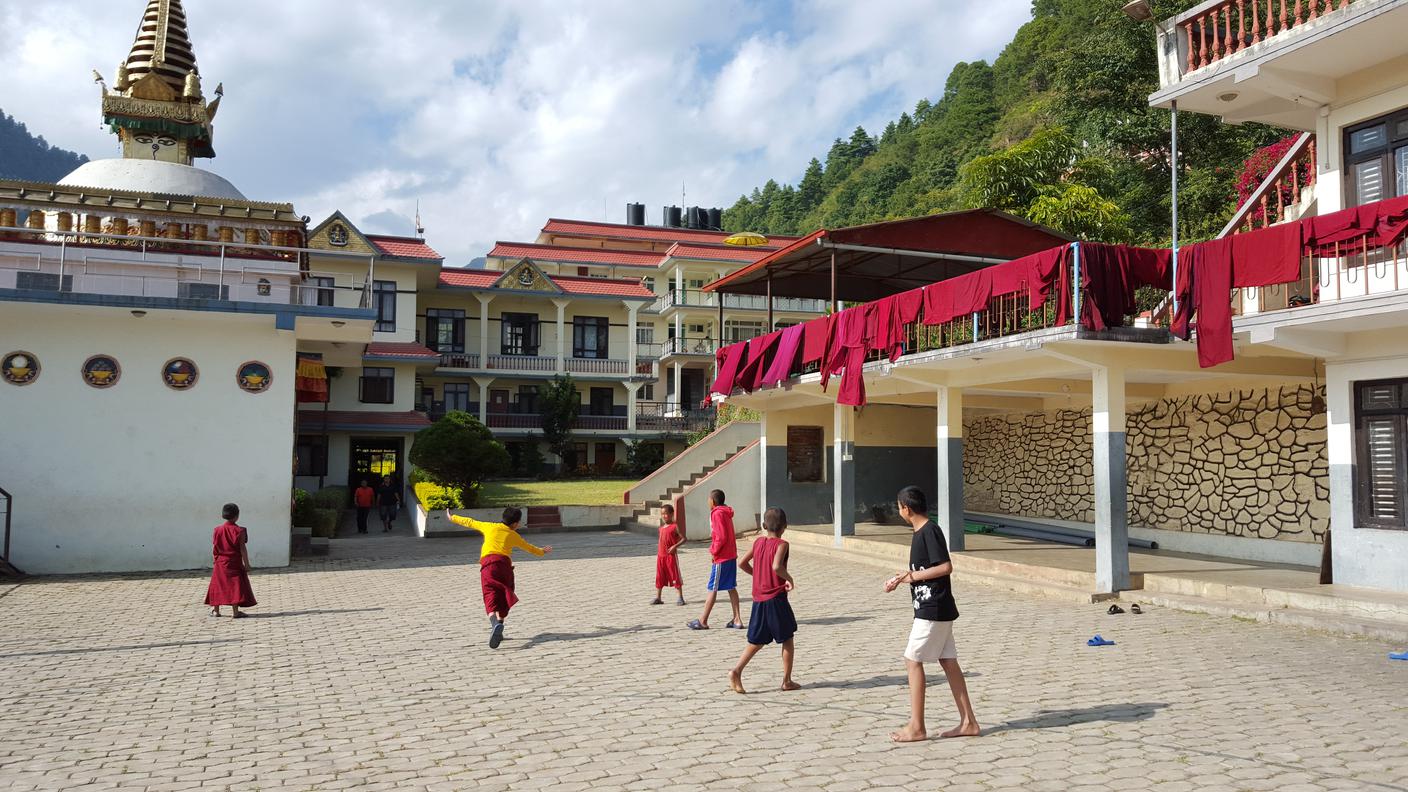 Scuola di Pharphing durante la ricreazione