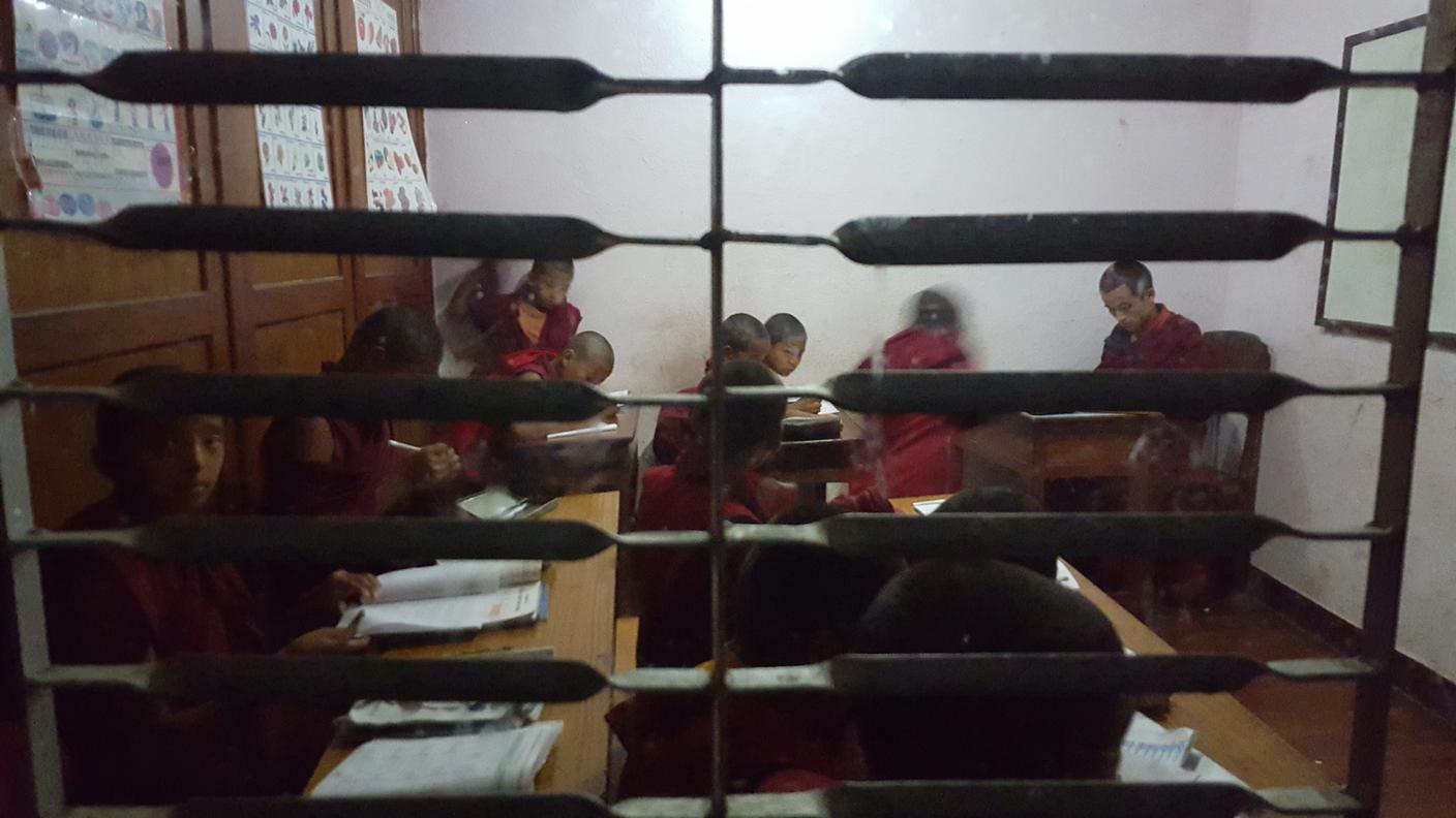 Studenti in aula durante le ultime ore di lezione