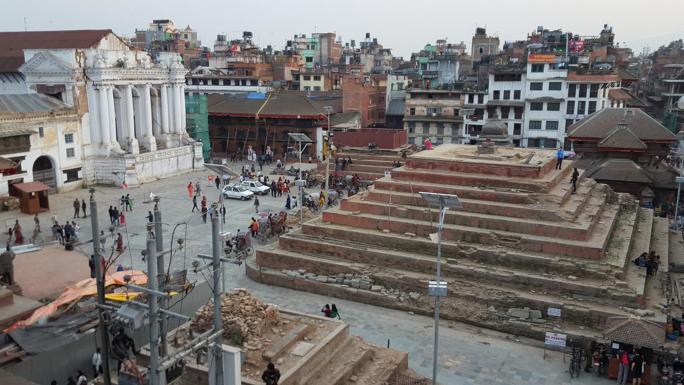 Verso la normalità a Durbar square