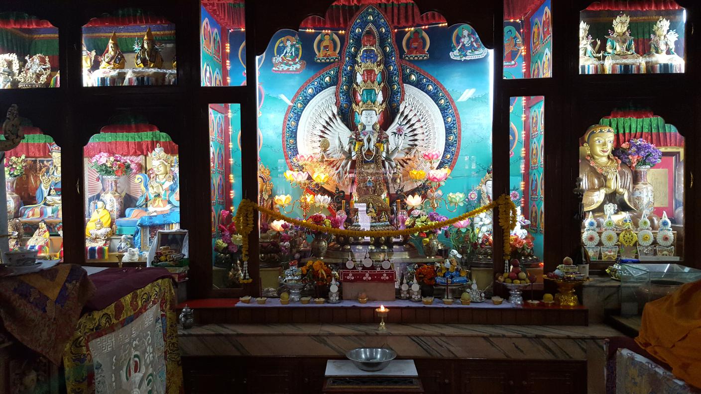 Tempio a Kathmandu 3, l'interno