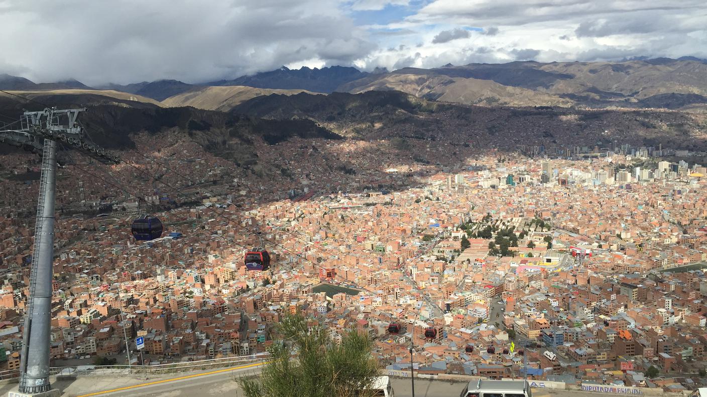 La Paz, capitale della Bolivia