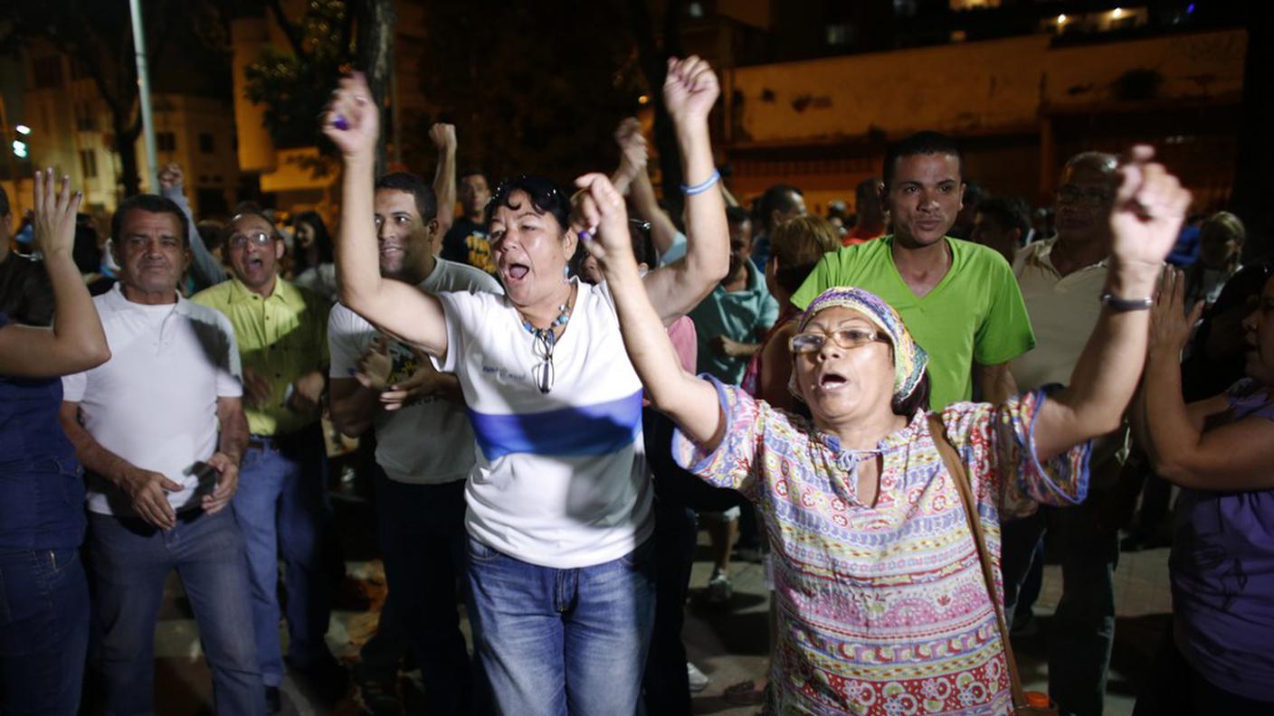 Caracas festeggia
