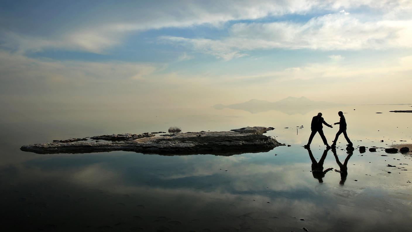 Il lago Oroumieh in Iran ha perso l'80% della sua superficie negli ultimi decenni