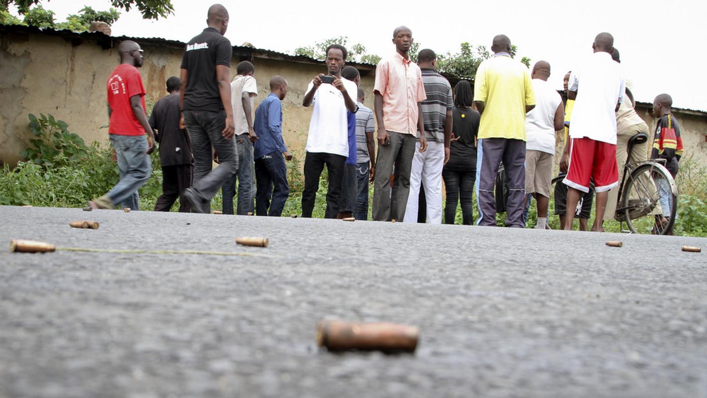 Centinaia di pallottole nelle strade di Bujumbura