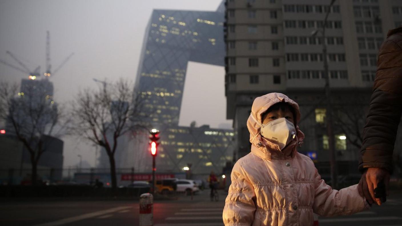 Aria irrespirabile in tutto il nord della Cina