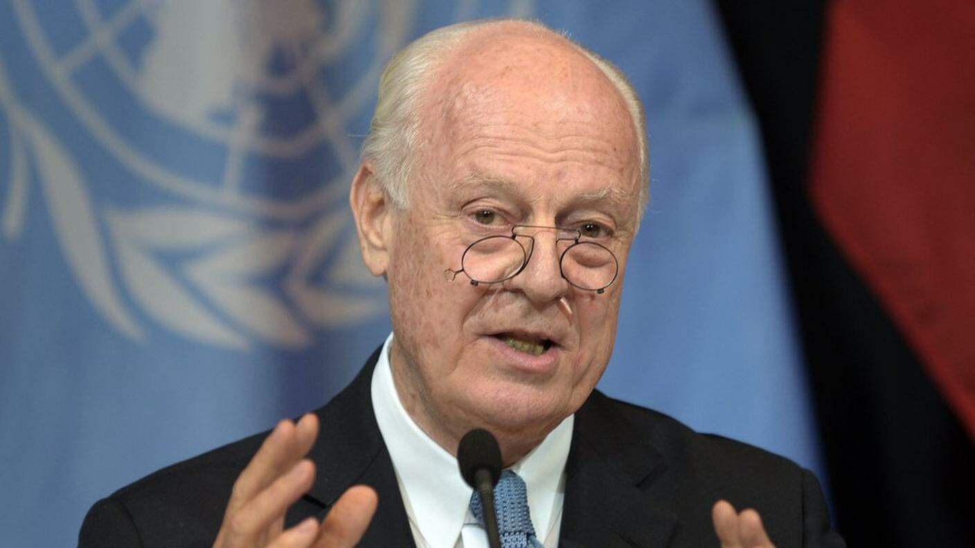 Staffan de Mistura, emissario dell'ONU per la Siria