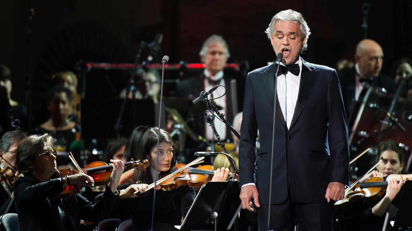 Bocelli in concerto al Madison Square Garden di New York