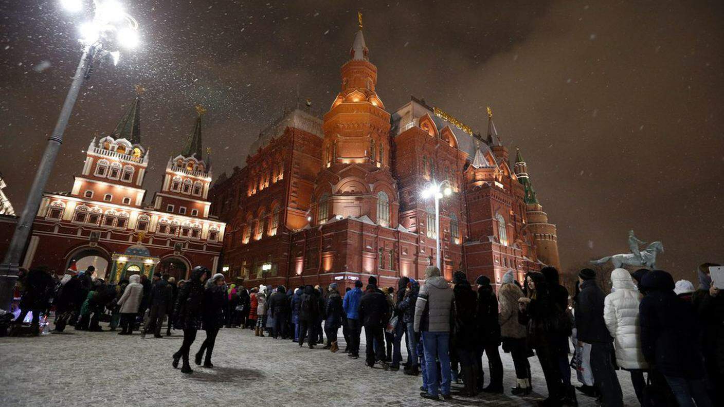 L'accesso alla Piazza Rossa di Mosca non sarà possibile per il pubbico