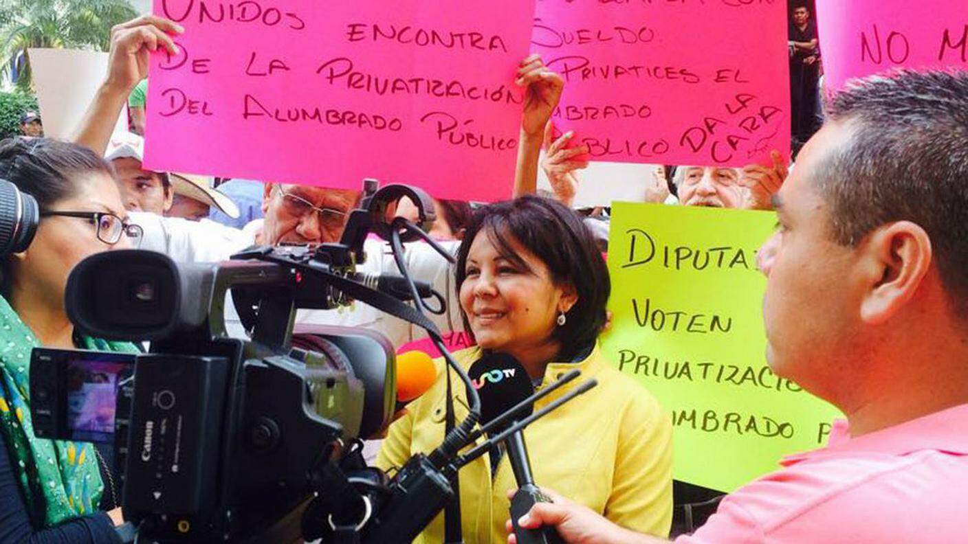 Gisela Mota, sindaca di Temixco, era stata eletta in una lista di centro-sinistra