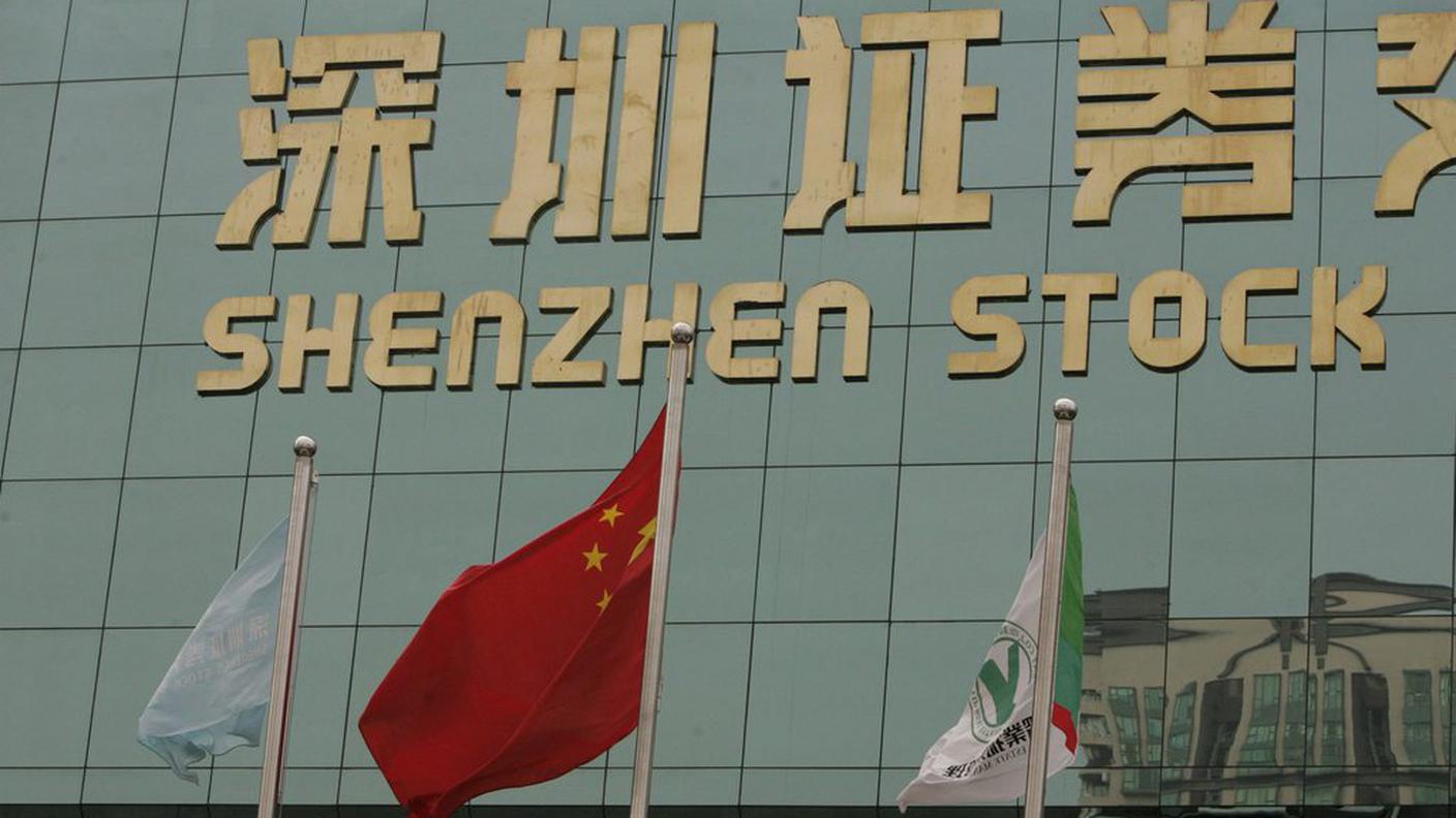 Quella di Shenzen è una delle tre borse valori della Cina