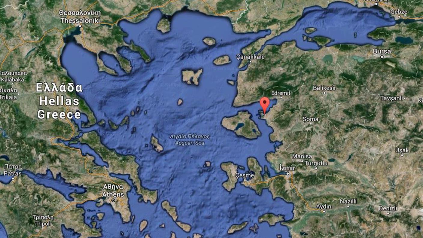 L'imbarcazione ha fatto naufragio mentre tentava di raggiungere l'isola greca di Lesbo