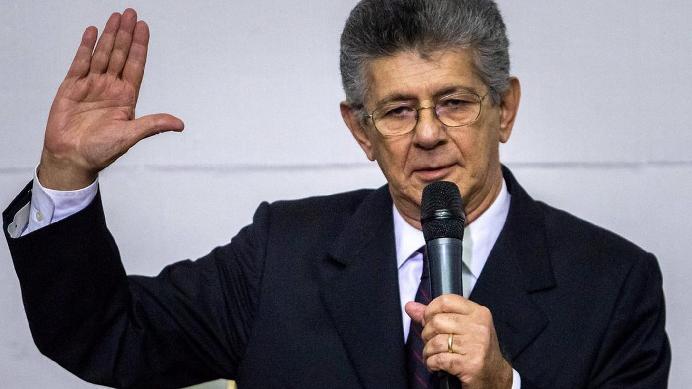 Il nuovo presidente del Parlamento Henry Ramos Allup