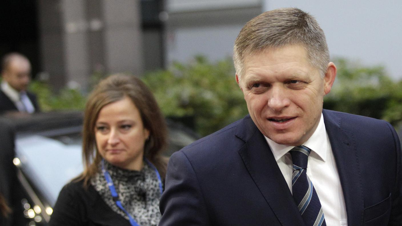 Il premier slovacco Robert Fico