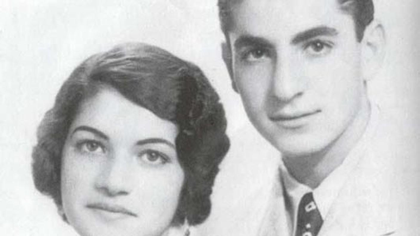 Ashraf e il gemello Reza negli anni Quaranta
