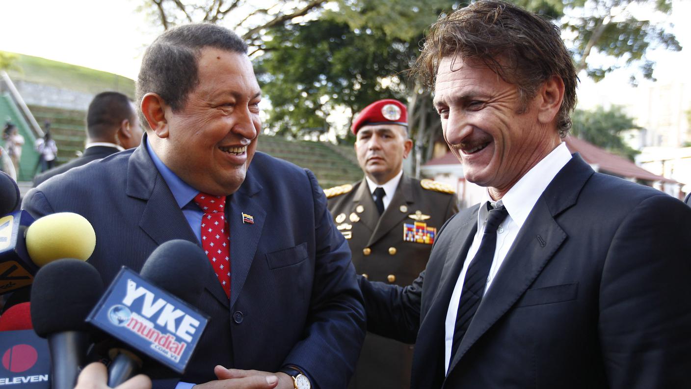 Penn con Chavez nel 2012