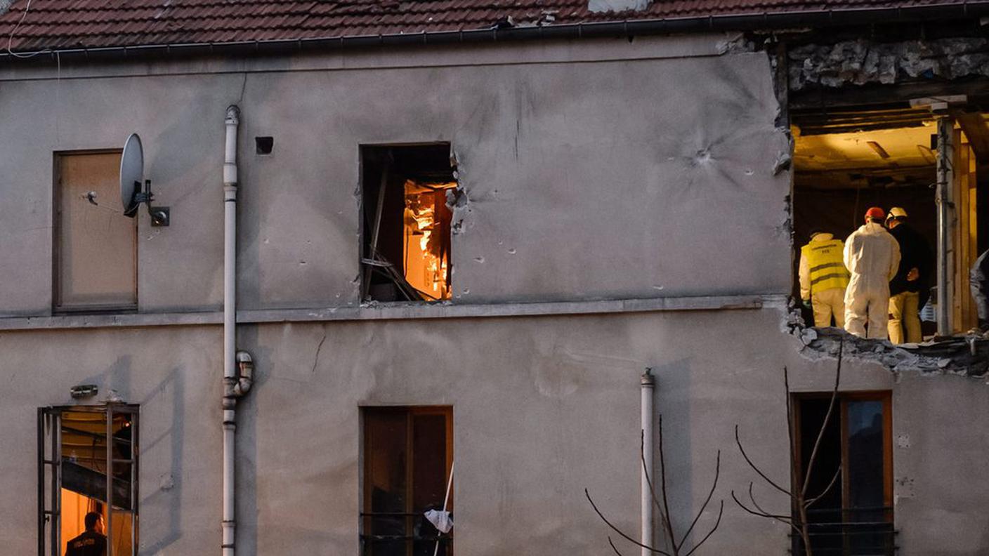 I danni causati dallo scoppio della cintura esplosiva