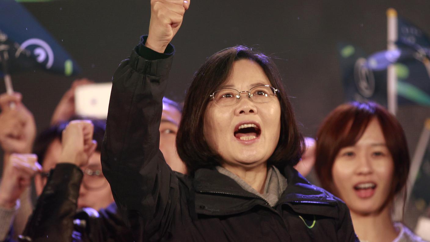 Tsai Ing-wen, 59 anni, è una convinta sostenitrice dell’indipendenza dell’isola 