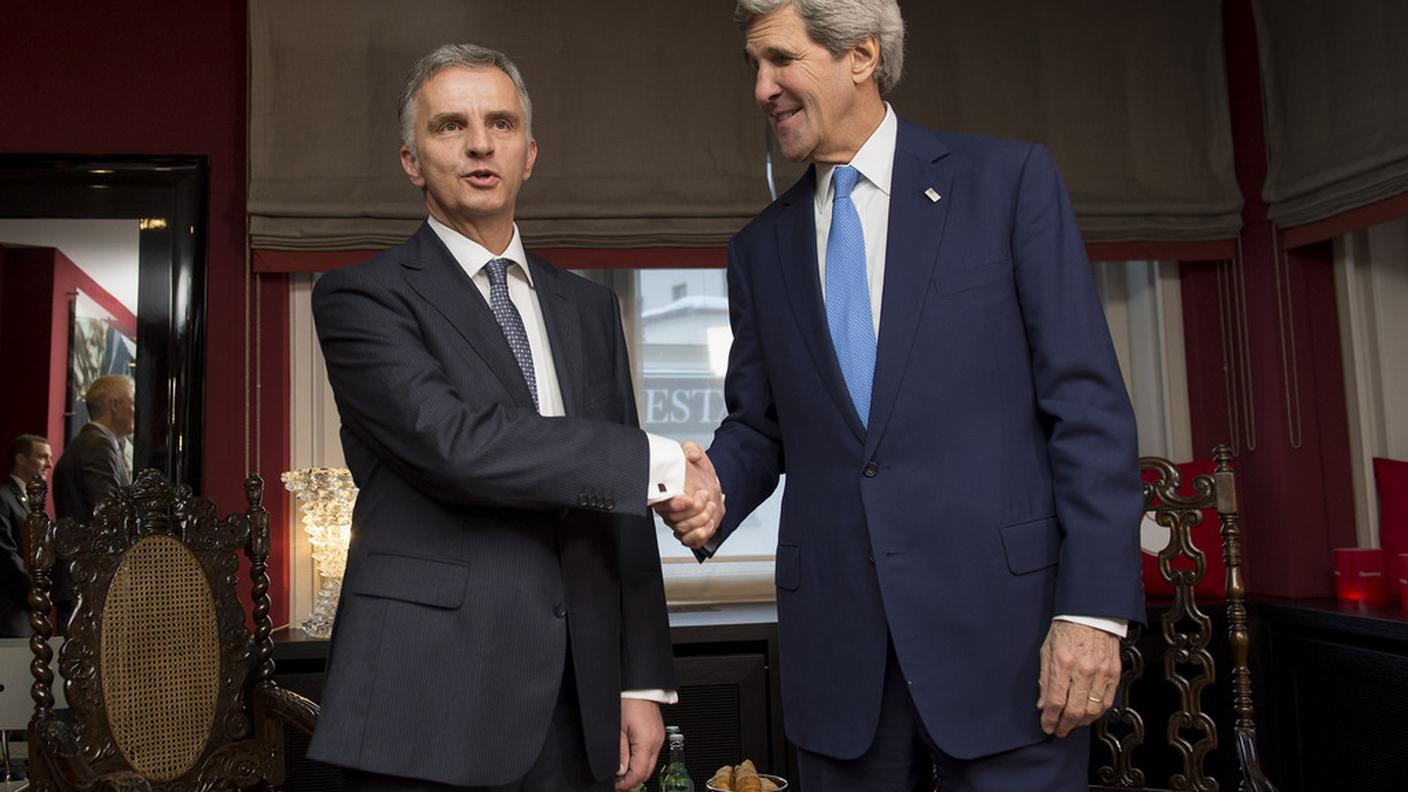 John Kerry ha ringraziato ufficialmente Didier Burkhalter 