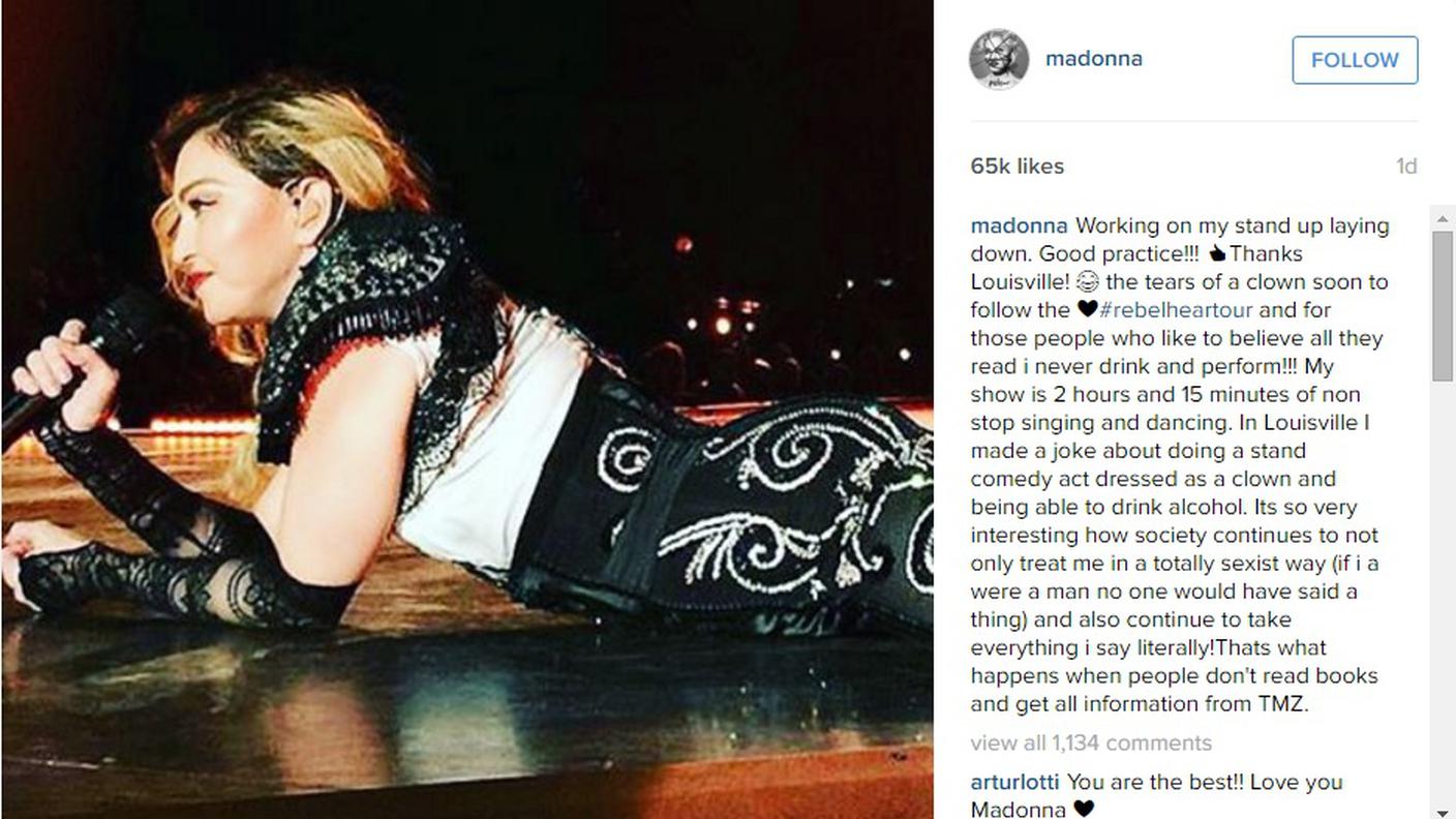 La risposta di Madonna alle critiche