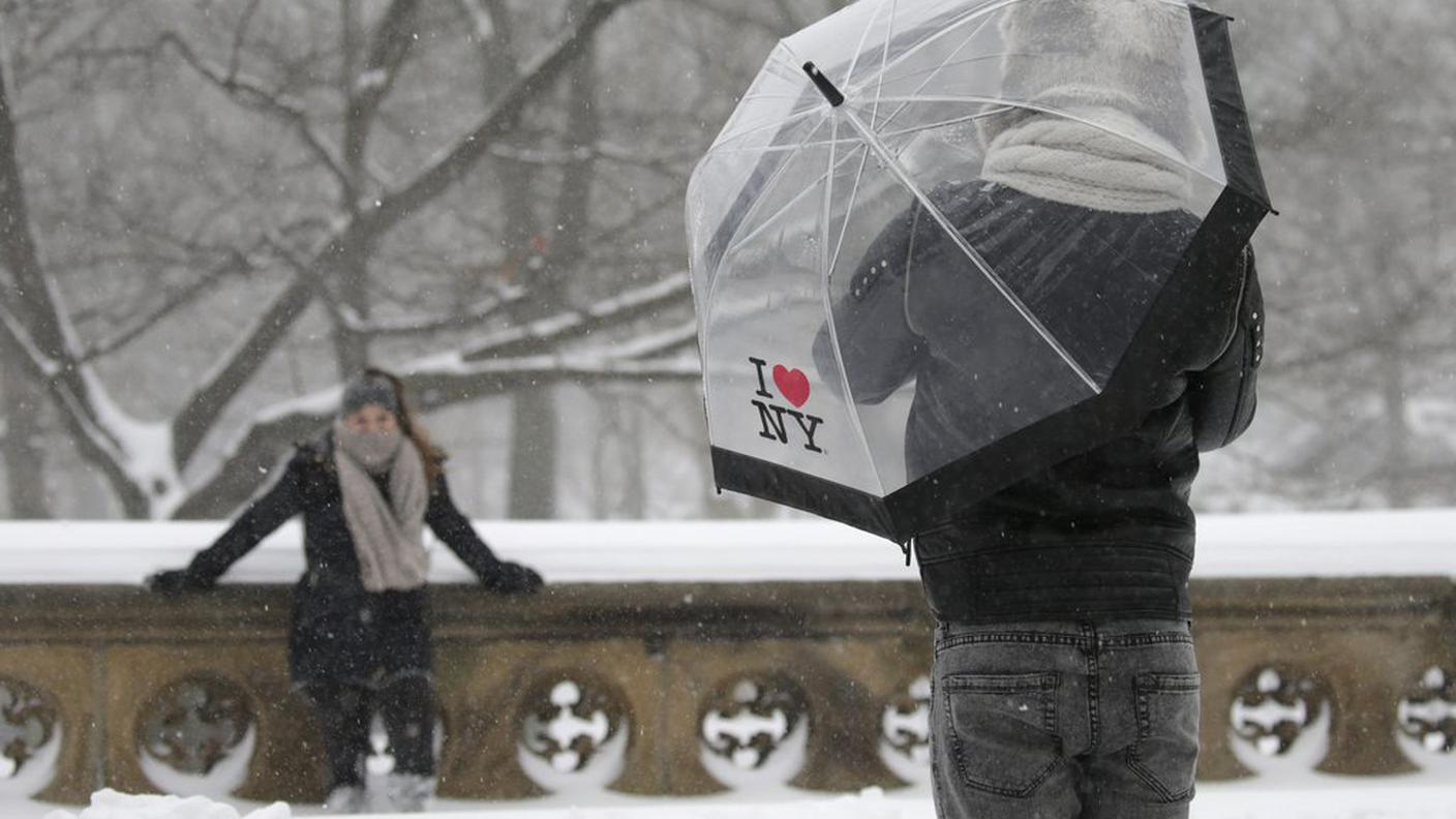 Oltre 60 cm di neve sulla Grande Mela