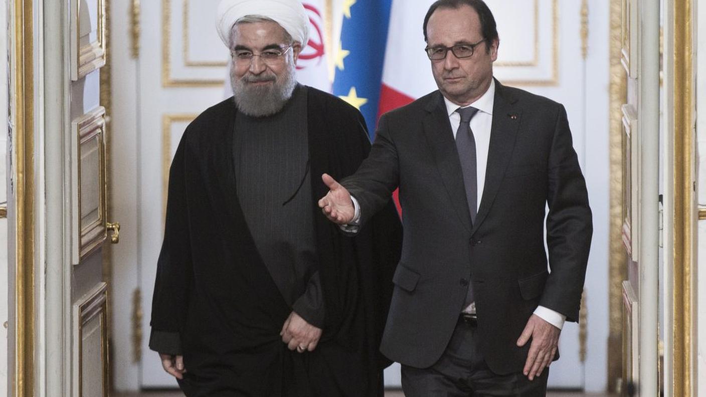 Ricevuto all'Eliseo da Hollande