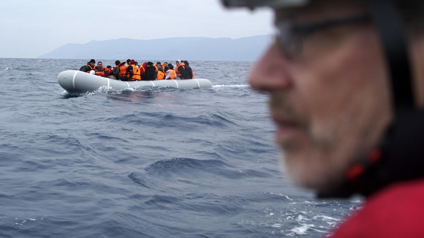I migranti erano diretti a Lesbos, in Grecia