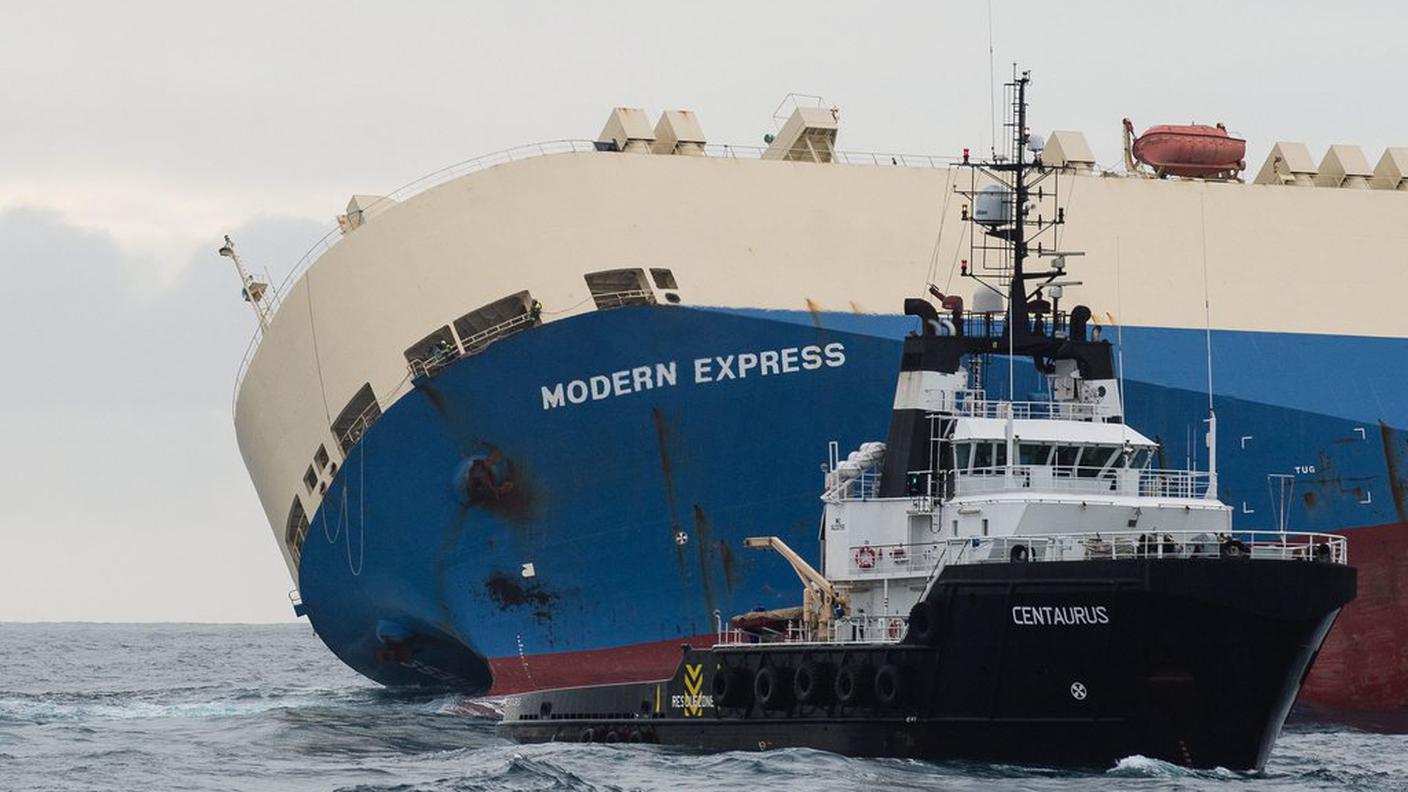 Il mare grosso degli ultimi giorni aveva impedito l'inizio delle operazioni