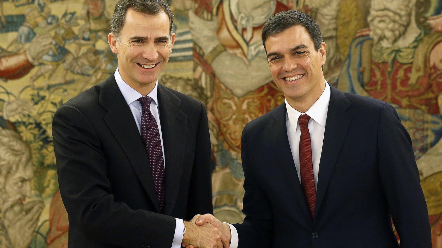 Il compito affidato da Felipe VI a Sanchez non è dei più facili