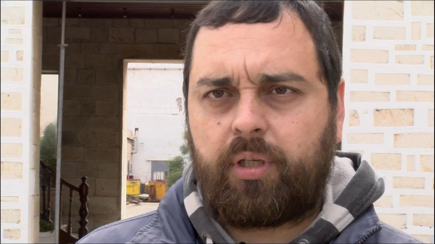 Vangelis Manthos, presidente del sindacato, gennaio 2016