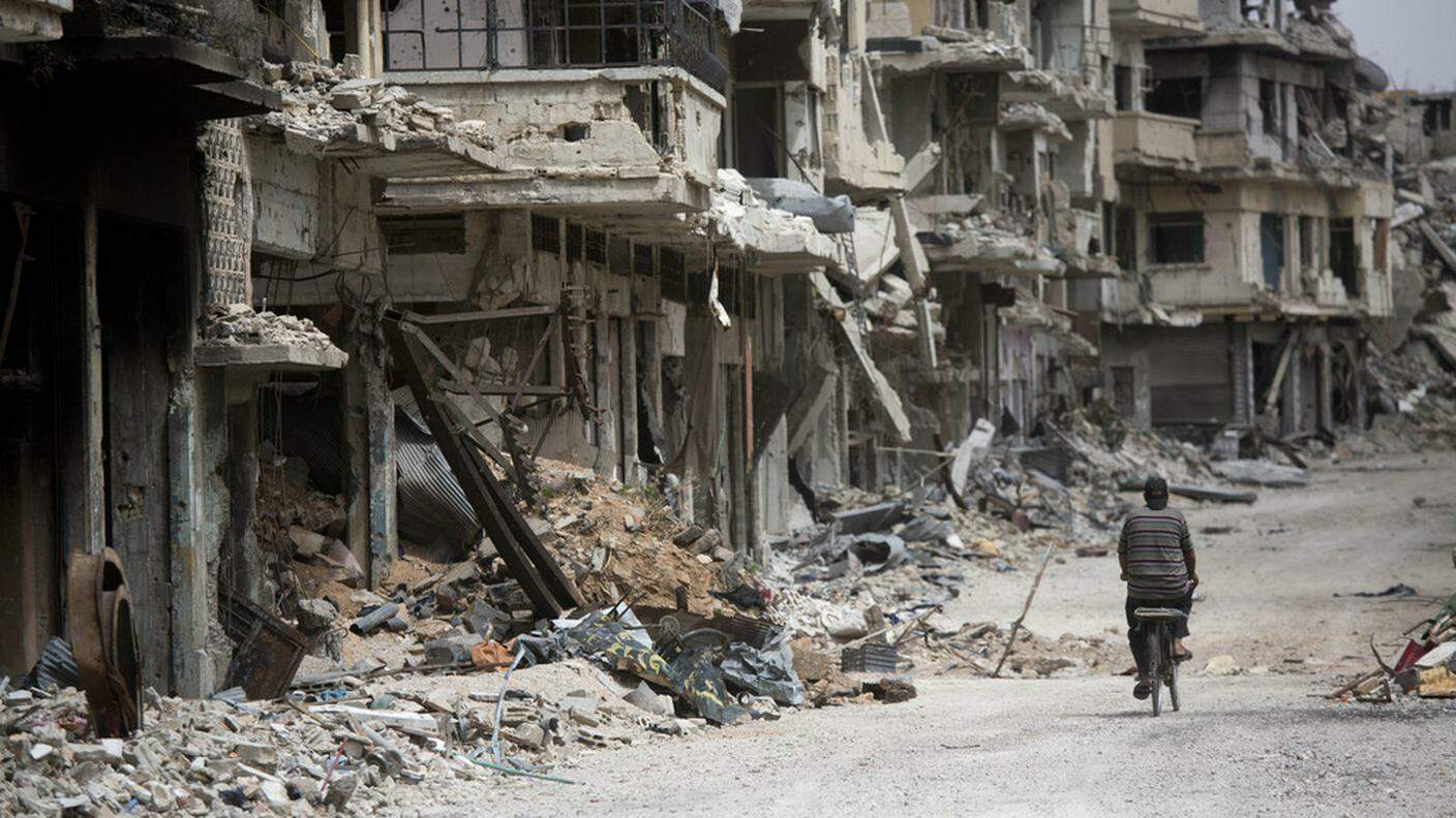 Le macerie ad Homs