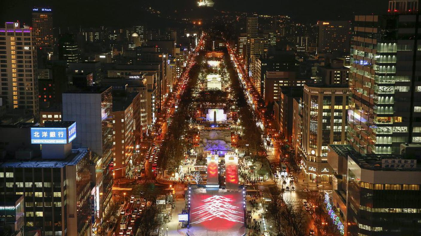 Il parco Odori dall'alto