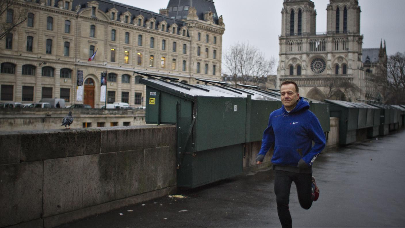 Il prof. Francesco Russo non ha rinunciato al running