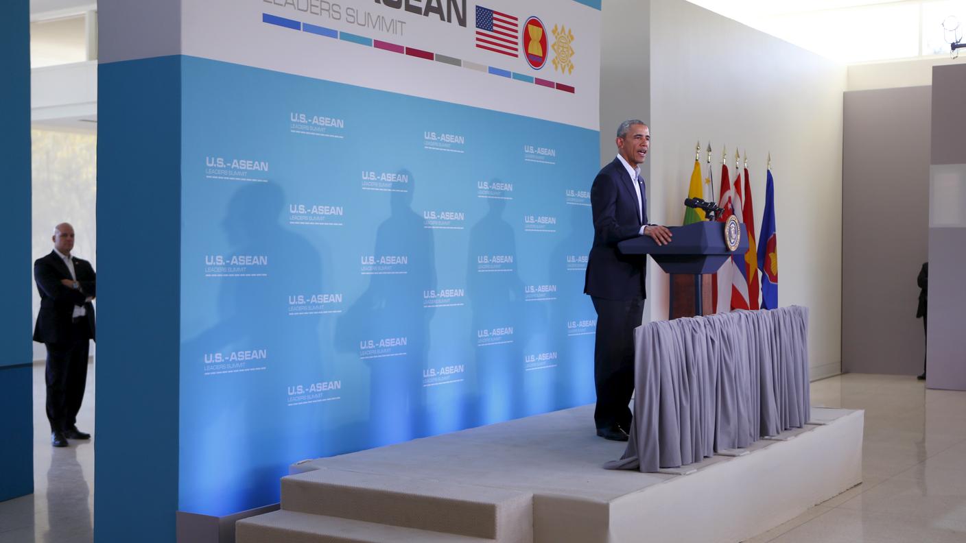 L'intervento del presidente Obama al vertice dell'ASEAN